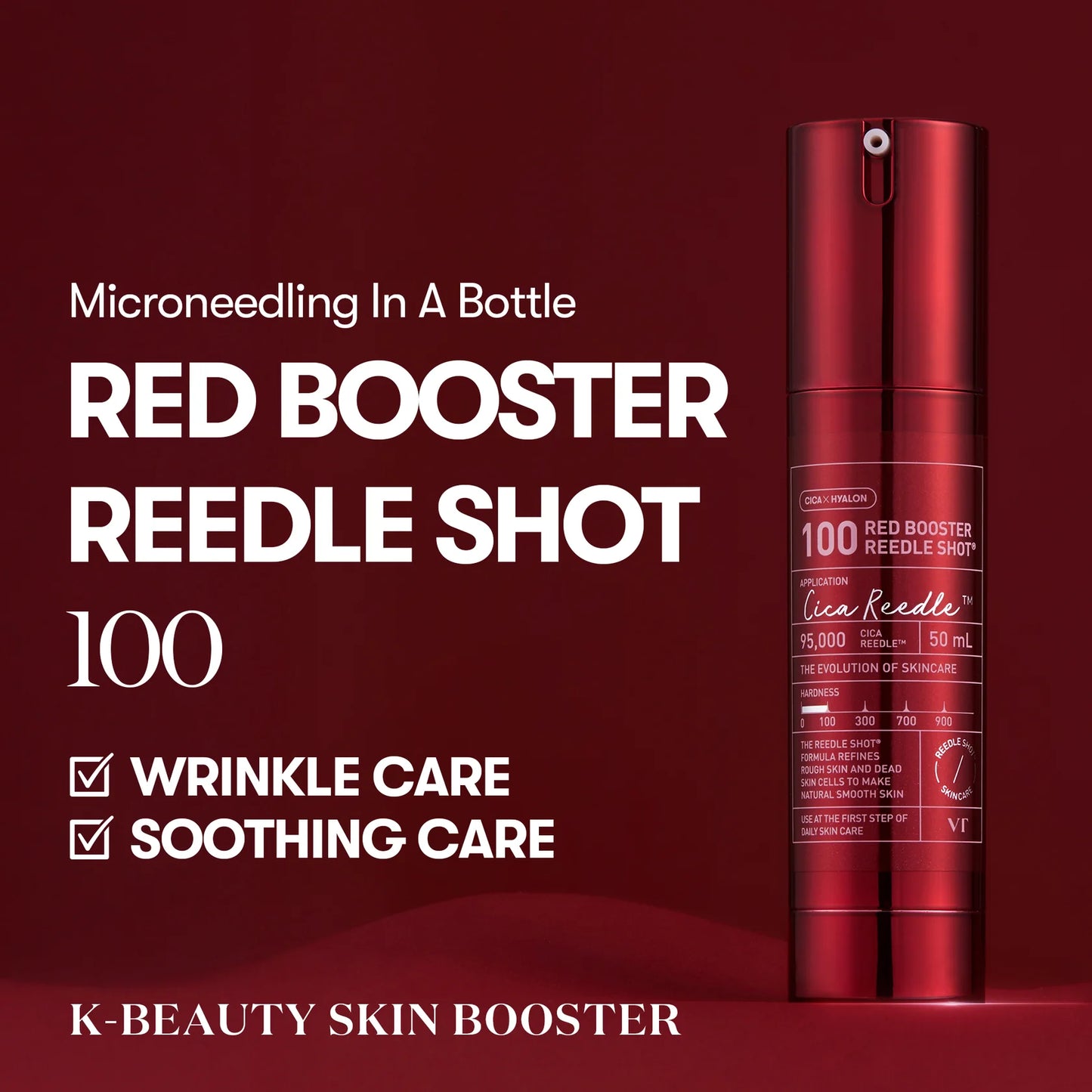VT Cosmetics RED BOOSTER Reedle Shot 300 50ml