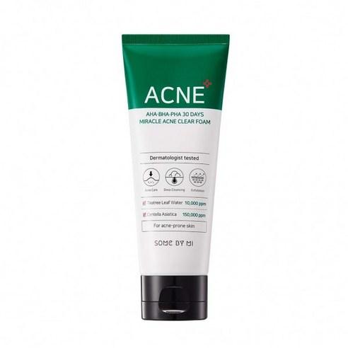 Some By Mi AHA-BHA-PHA 30DAYS MIRACLE Acne Clear Foam Cleanser 100ml