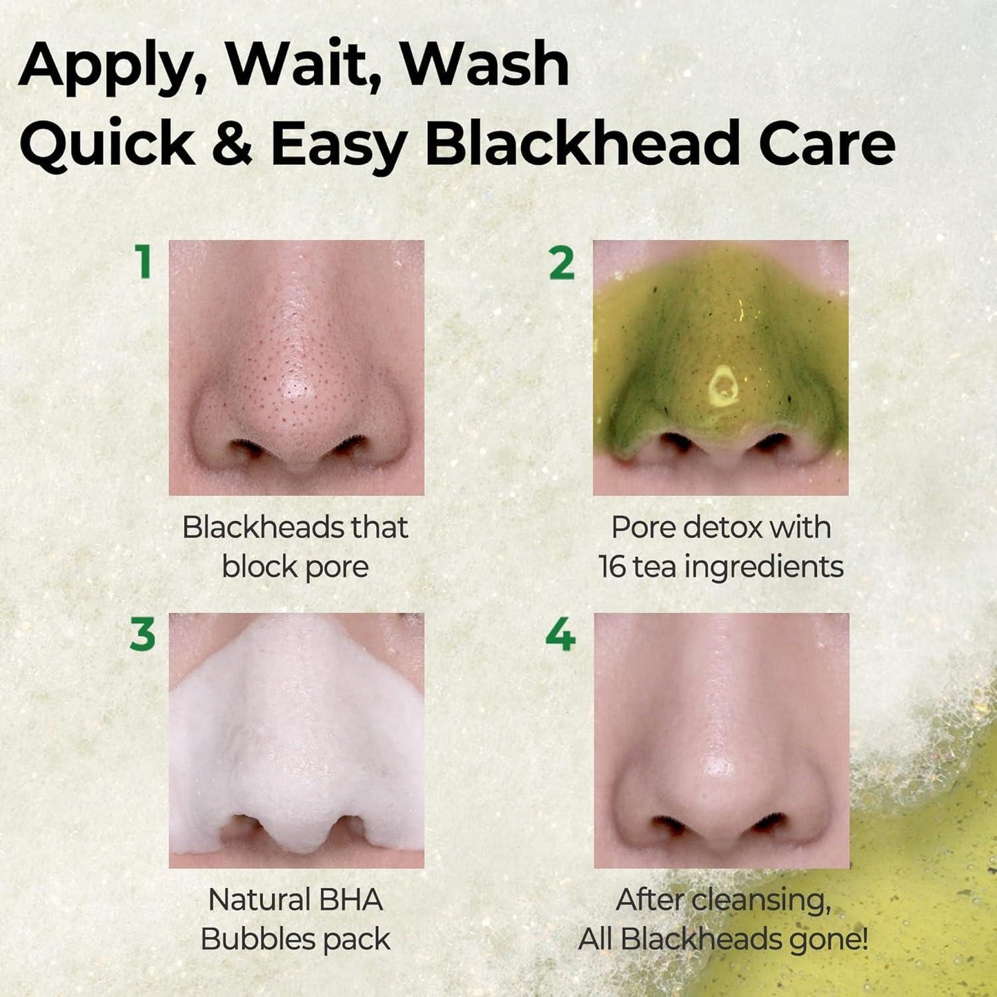 Some By Mi BYE BYE BLACKHEAD 30 DAYS MIRACLE Bubble Cleanser 120g