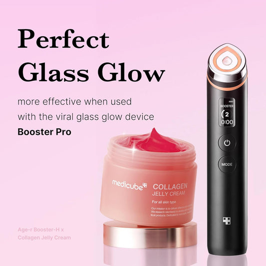 Value Combo: Medicube Booster Pro + Collagen Jelly Cream 50ml