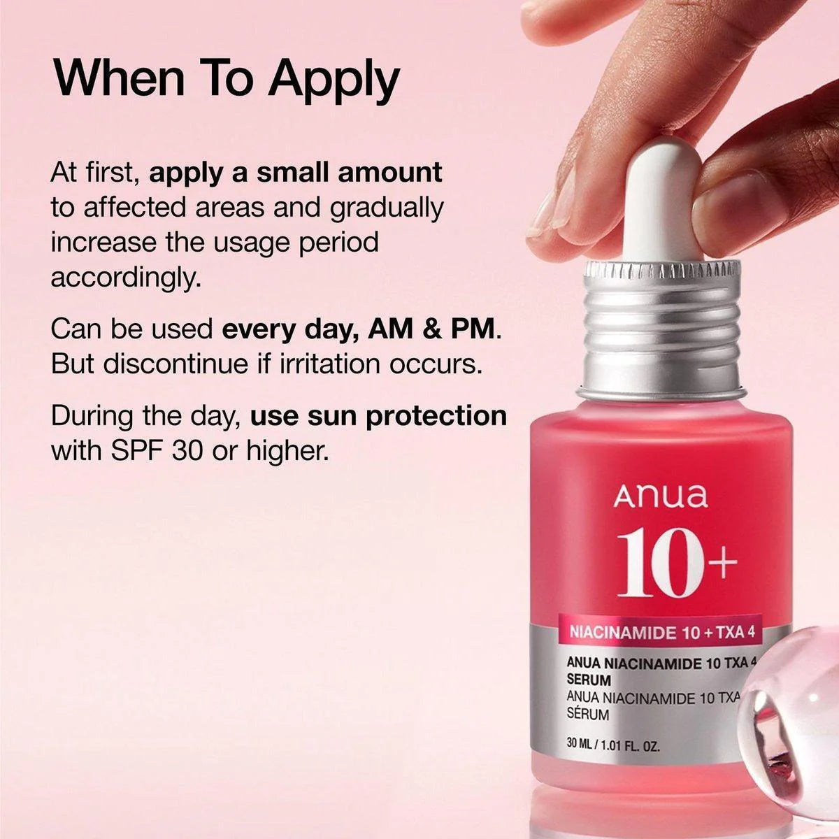 Anua Niacinamide 10% TXA 4% Dark Spot Correcting Serum 30ml